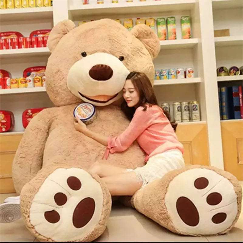 Giant bear plush sales